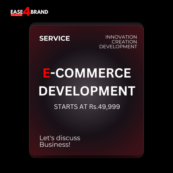 E-commerce website development