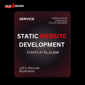 STATIC WEBSITE DEVELOPMENT